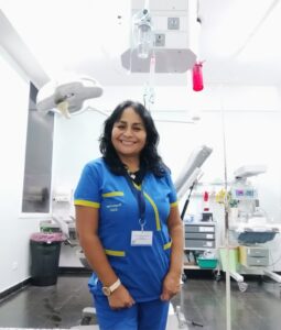 Enfermera Profesional Celene Sánchez matrícula